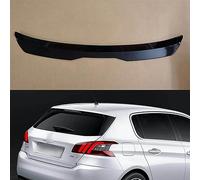 Auto posteriore Spoiler Tail Wing, Compatibile con Peugeot 308 2014 2015 2016 2017 2018 GT line GTI, paraurti tetto Tail Wing Spoiler modifica accessori,aBlack