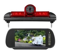 Auto Posteriore Telecamera Per Ducato X250 Per Jumper Per Relay Per Boxer III Kit Telecamera Per Retromarcia HD Con Terza Luce Stop(Cam-Monitor-Bracket)