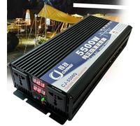 Auto Power Inverter 1600W 2200W 2600W 3500W 4000W 6000W Trasformatore | Convertitore Sinus puro DC 12V/24V/48V/60V/72V AC 220V 230V Convertitore per Auto Veicoli Caravan(5500W,72Vto110V)