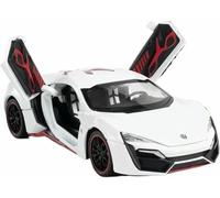 Auto pressofusa modelli 1:24 per Lykan Hypersport Auto pressofusa Auto metallo modellismo Suono luce Auto collezione Auto scala modellismo Auto lega modelli