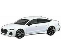 Auto pressofusa scala 1:64 per RS7 Sportback 2022 modello auto finita statica lega collezione veicolo(A)