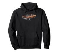 Auto Progetto Classica Costruzione Garage Felpa con Cappuccio