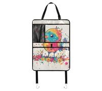 Auto Protector Organizer Car Organizer Appeso Per Tablet per Bambini Calcio Mat Dietro Sedile Auto Colorato Dolce Inseparabile