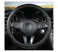 Auto Protezione Coprivolante Coprivolante Per Auto A Forma Di D In Pelle Per Golf K3 Per POLO Per JATTA(O shape Black)