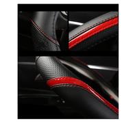 Auto Protezione Coprivolante Coprivolante Per Auto A Forma Di D In Pelle Per Golf K3 Per POLO Per JATTA(O shape Coffee)