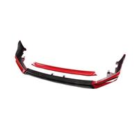 Auto Protezione Della Staffa Protezione Splitter Lower Flare Per Civic 11th Gen 2022 2023 2024 Labbro Dello Spoiler Paraurti Anteriore Dell'auto Accessori(ROSSO)