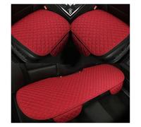 Auto Protezione Sedile Copri Sedile For Opel For Astra K For Insignia For Zafira For Antara For Grandland X For Corsa For Vectra B Universal Seat Cushion(Red 3 PCS)