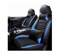 Auto Protezione Sedile Copri Sedile Per Civic Per La Città Per CRV Per CRZ Per Crosstour Per Elysion Per Fit Per Jade Accessori Auto Antiscivolo Personalizzati(Luxury Black Blue 5 seat)