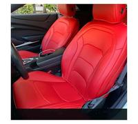 Auto Protezione Sedile Copri Sedile Per Il 5° Per Chevy Per Camaro 2016-2018 6° Per Camaro 2010-2015 Set Completo Accessori Interni In Pelle Impermeabile(Red)