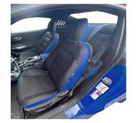 Auto Protezione Sedile Copri Sedile Per Il 5° Per Chevy Per Camaro 2016-2018 6° Per Camaro 2010-2015 Set Completo Accessori Interni In Pelle Impermeabile(Black blue)