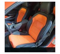 Auto Protezione Sedile Copri Sedile Per Il 5° Per Chevy Per Camaro 2016-2018 6° Per Camaro 2010-2015 Set Completo Accessori Interni In Pelle Impermeabile(Orange black)