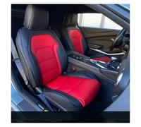 Auto Protezione Sedile Copri Sedile Per Il 5° Per Chevy Per Camaro 2016-2018 6° Per Camaro 2010-2015 Set Completo Accessori Interni In Pelle Impermeabile(Red black3)