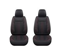 Auto Protezione Sedile Copri Sedile Per Mg Per Zs Per Ev Per Mulan Per Hs 2 Posti Coprisedile Per Interni Auto Accessorio Su Misura(Gray 2Pcs-Black)