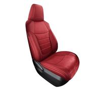 Auto Protezione Sedile Copri Sedile Per Smart 453 451 Per Fortwo Per Forfour Coprisedile Personalizzato(5Pcs-Wine Red)