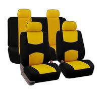 Auto Protezione Sedile Copri Sedile Per Superb Per Fabia Per Octavia Per Rapid Per Yeti Per Combi Per Karop Per Kodiaq Fodera Per Cuscino Per Auto Personalizzata(5Seats-yellow 23)