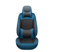 Auto Protezione Sedile Copri Sedile Per Toyota Per Auris Per Avensis Per Crown Per 4Runner Per Harrier Per FJ Per Cruiser Per Mark X Coprisedile Personalizzato(Luxury Black Blue 5 Seat)