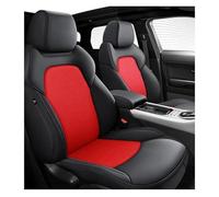 Auto Protezione Sedile Copri Sedile Per VW Per Passat Per B5 Per B6 Per B7 Accessori Per Coprisedili Protettivi All-inclusive In Pelle Personalizzati(Black red)