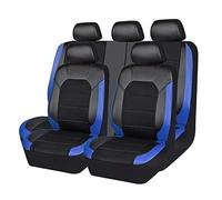 Auto Protezione Sedile Copri Sedile Per VW Per Passat Per B5 Per B6 Per B7 Per B8 Per Amarok Coprisedile Protettivo Personalizzato All Inclusive(Black Blue)
