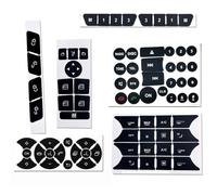 Auto Pulsante Adesivo Compatibile Con Mercedes Per Benz Per CLS C218 SLK W172 W204 W212 W218 W207 2007-2018 Adesivo Per Pulsante Finestra Serratura Porta Autoradio A/C