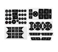 Auto Pulsante Adesivo Compatibile Con Mercedes Per Benz Per W204 C300 2007-2014 Controllo Dell'aria Condizionata Per Auto Radio Dash Panel Button Repair Sticker Trim Decalcomanie
