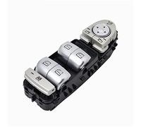 Auto Pulsante Finestrino per Mercedes per Benz Classe C W205 S205 C180 C200 C220 C250 C300 C400 C450 Porta Anteriore Finestra Interruttore 2229056800 Pulsante Alzacristalli (Colore : White Light, Si