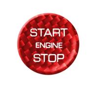 auto pulsanti Adesivo Compatibile Con Land Per Rover Per Star Per Pulse 2017 2018 2019 Adesivi Per Pulsanti Di Avviamento E Arresto Del Motore Per Auto(Red)