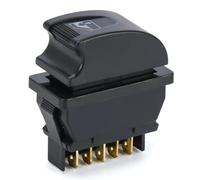 Auto Pulsantiera Finestra Interruttore Di Controllo Alzacristalli Elettrico Universale Auto DC 12V 20A Interruttore Regolatore Alzacristalli ON/OFF A 5 Pin Accessori(KG29R)