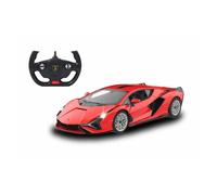 Auto radiocomandata Jamara Lamborghini Sián 1:14 LED 11 Km/h Rossa