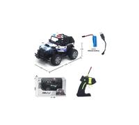 Auto RC 1/12 Auto della polizia Auto telecomandate Giocattolo con luce Resistente Inseguimento Drift
