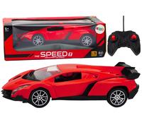 Auto RC 1:16 vettura sportiva rossa telecomandata