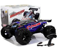 Auto RC 1:18 off-road 4x4 blu ENOZE, velocità 45 km/h