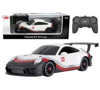 Auto RC 1:18 RASTAR PORSCHE 911 GT3 bianco-grigio