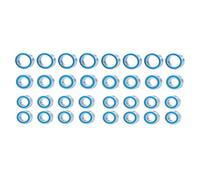 Auto RC Accessori per Tamiya per TT02 TT-02D 1/10 RC Auto Aggiornamenti Parti Accessori 32 Pezzi R32 Kit Cuscinetto A Sfere Sigillato Gomma
