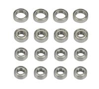 Auto RC Accessori per Tamiya TT02 TT-02 TT02D TT-02D 1/10 rc Car Upgrade Parts Accessori Kit Cuscinetti a Sfera 16 Pezzi