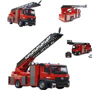 COIL Auto RC, vigili del fuoco RC, radiocomandato, camion dei pompieri, modello: 1561, 1:14, frequenza: 2,4 GHz, LED, suono, canali di controllo: 22 canali, rosso