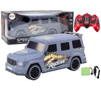 Auto RC con motivo di dinosauro 1:10, grigio
