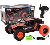 Auto RC fuoristrada 1:24 con trazione 4x4 - arancione