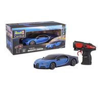 Revell Control I RC Scale Car Bugatti Chiron I Scala 1:24 I 2.4 GHz Telecomando I Illuminazione anteriore a LED I Velocità 10 km/h I Lunghezza 198 mm I A partire da 8 anni