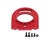 Auto rc Parti Compatibile con Tamiya per TT02 per TT-02 1/10 RC Auto Parti Upgrade Supporto Motore Metallo(Red)