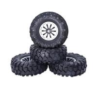 Auto RC Ruote Pneumatici Compatibile Con SCX10 RC Telecontrollo Modello Di Pneumatico Per Auto Simulato Ghiaia Pneumatici Da 1.9 "Pneumatici 108mm Ruota 12mm Mozzo Esagonale RC Auto Pneumatico(J)