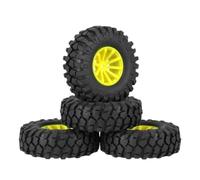 Auto RC Ruote Pneumatici Compatibile Con SCX10 RC Telecontrollo Modello Di Pneumatico Per Auto Simulato Ghiaia Pneumatici Da 1.9 "Pneumatici 108mm Ruota 12mm Mozzo Esagonale RC Auto Pneumatico(F)
