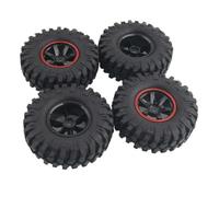 Auto RC Ruote Pneumatici Compatibile Con SCX10 RC Telecontrollo Modello Di Pneumatico Per Auto Simulato Ghiaia Pneumatici Da 1.9 "Pneumatici 108mm Ruota 12mm Mozzo Esagonale RC Auto Pneumatico(A)