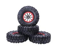 Auto RC Ruote Pneumatici Compatibile Con SCX10 RC Telecontrollo Modello Di Pneumatico Per Auto Simulato Ghiaia Pneumatici Da 1.9 "Pneumatici 108mm Ruota 12mm Mozzo Esagonale RC Auto Pneumatico(K)