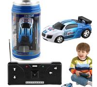 Auto RC - telecomandata con lattine di stradali | Mini auto RCC per bambini telecomando a divertente giocattolo da corsa, elettronica PP, batteria 2xAA, confezione co