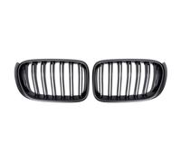 Auto Rene Anteriore Griglia Griglie Da Corsa Griglia Per BMW Per X3 F25 X4 F26 2014-2017 Gloss Nero Dual Stecca Griglie Accessori ABS Griglia Anteriore(Matte Black)