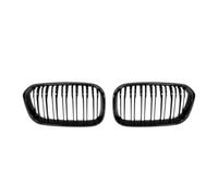 Auto Rene Di Ricambio Griglia Anteriore Per BMW Per F20 F21 118i 120i 125i 2015-2018 Griglie Radiatori Sportive Gloss Nero Griglie Accessori Auto Griglie Anteriori(Double Line Black)