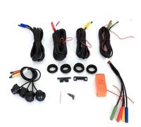 Auto Retrovisione Telecamera 4PCS 360 Car Camera Panoramic Surround View Destra + Sinistra + Anteriore + di telecamere per la visione posteriore Retrocamera Auto(1080P)