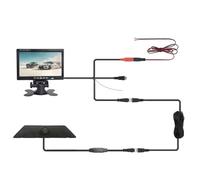 Auto Retrovisione Telecamera Per IVECO Per Daily 4 Gen 2011-2014 AHD Lente dorata Luce freno auto Telecamera per retromarcia con monitor per auto da 7 pollici Retrocamera Auto(Power cord)