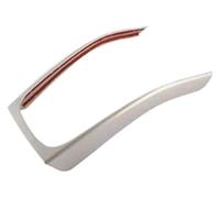 Auto Rifiniture Interne Per Q5 8R 2009-2017 Cornice Decorativa Per Pannello Cambio Consolle Centrale Auto(Argento)