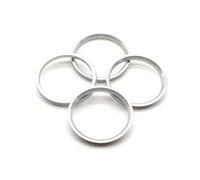 Auto Ruota Cerchi In Lega 4 Pezzi OD 56,1 57,1 60,1 63,1 64,1 Mm A ID 54,1 56,1 56,6 57,1 Mm Anelli Centraggio Per Ruota Distanziali Alluminio(54.1mm ID 60.1mm OD)